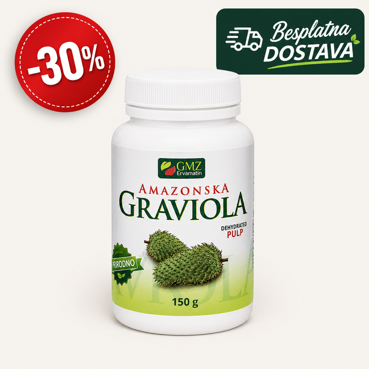 Amazonska Graviola u prahu