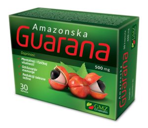 Amazonska guarana 500 mg